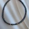 שרשרת לאישה,mfcollection jewelry,מעצבת תכשיטים,מיה פינקלשטיין,פנינה שחורה,מיה תכשיטים,שרשרת פנינה,פנינים שחורות,שרשרת פנינים שחורות,פנינה שחורה