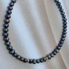 שרשרת לאישה,mfcollection jewelry,מעצבת תכשיטים,מיה פינקלשטיין,פנינה שחורה,מיה תכשיטים,שרשרת פנינה,פנינים שחורות,שרשרת פנינים שחורות,פנינה שחורה
