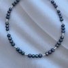 שרשרת לאישה,mfcollection jewelry,מעצבת תכשיטים,מיה פינקלשטיין,פנינה שחורה,מיה תכשיטים,שרשרת פנינה,פנינים שחורות,שרשרת פנינים שחורות,פנינה שחורה
