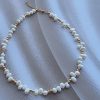 שרשרת לאישה,mfcollection jewelry,מעצבת תכשיטים,מיה פינקלשטיין,פנינה שחורה,מיה תכשיטים,שרשרת פנינה,פנינים לבנות,שרשרת פנינים לבנות,פנינה לבנה