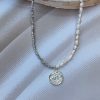 שרשרת לאישה,שרשרת פנינים,mfcollection,מעצבת תכשיטים,מיה פינקלשטיין,מיה תכשיטים,שרשרת פנינה,שרשרת,פנינה,פנינים לבנות,שרשראות פנינים,חנות תכשיטים
